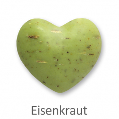 Sheep milk soap heart round 30g, Verbena 