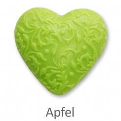 Schafmilchseife Herz Florex 80g, Apfel 