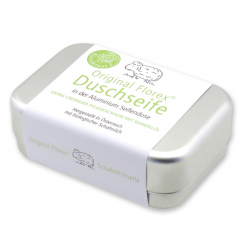 Shower soap square 100g in a can, Verbena 