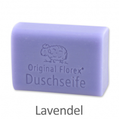 Duschseife mit Schafmilch eckig 100g, Lavendel 
