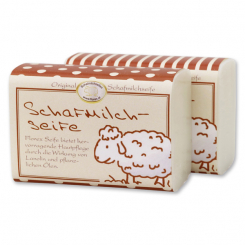 Sheep milk soap square 100g "Jung & Flott", Classic 