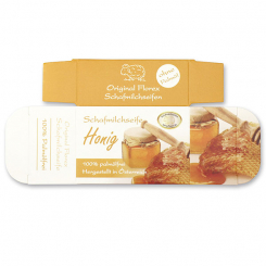 Paper box MC for sheep milk soap square 100g without palm oil, Honey 