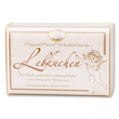 Schafmilchseife eckig 100g klassisch, Lebkuchen 