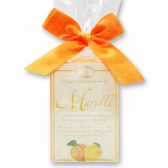 Schafmilchseife eckig 100g klassisch in Cello, Marille 
