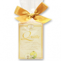 Schafmilchseife eckig 100g klassisch in Cello, Quitte 