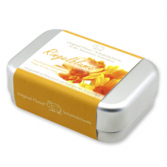 Sheep milk soap square 100g in a can, Marigold 