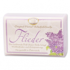 Sheep milk soap square 100g classic, Lilac 