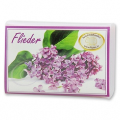 Schafmilchseife eckig 100g modern, Flieder 