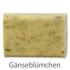 Sheep milk soap square 100g, Daisy 
