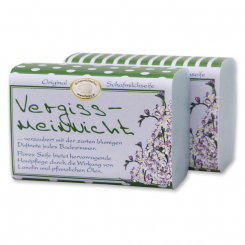 Sheep milk soap square 100g "Jung & Flott", Forget-me-not 