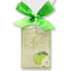 Schafmilchseife eckig 100g klassisch in Cello, Apfel 