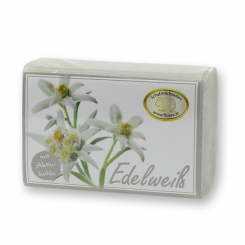 Schafmilchseife eckig 100g modern, Edelweiß 