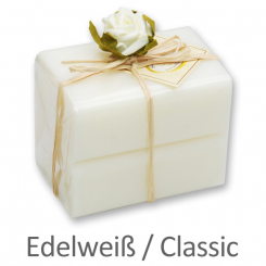 Sheep milk soap square 100g 2 pieces packed, Classic/Edelweiss 
