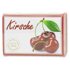 Sheep milk soap square 100g modern, Cherry 