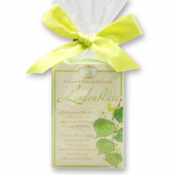 Schafmilchseife eckig 100g klassisch in Cello, Lindenblüte 