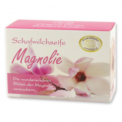 Sheep milk soap square 100g paper box, Magnolia 
