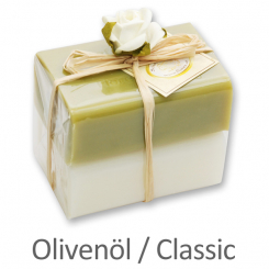 Sheep milk soap square 100g 2 pieces packed, Classic/Olive oil 