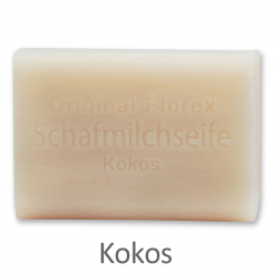 Schafmilchseife eckig 100g, Kokos 