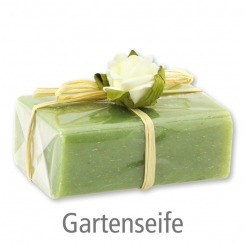 Sheep milk soap square 100g 1 piece packed, Garden soap 