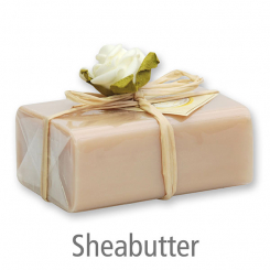 Sheep milk soap without palm oil square 100g 1 piece packed, Shea butter 