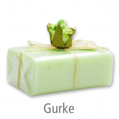 Sheep milk soap square 100g 1 piece packed, cucumber 