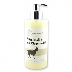 Liquid soap with goat milk 400ml with label 