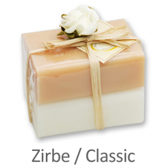 Sheep milk soap square 100g 2 pieces packed, Classic/Swiss pine 