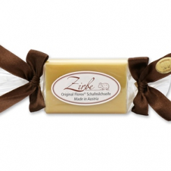 Schafmilchseife 100g Zirbe "Seifen-Zuckerl" mit Cello V3 