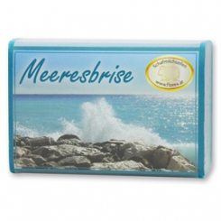 Schafmilchseife eckig 100g modern, Meeresbrise 