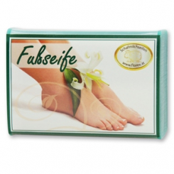 Schafmilchseife eckig 100g modern, Fußseife 