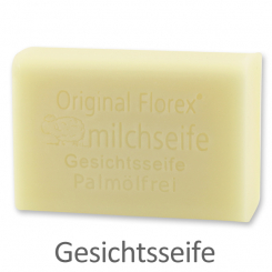 Palmölfreie Schafmilchseife eckig 100g, Gesichtsseife 