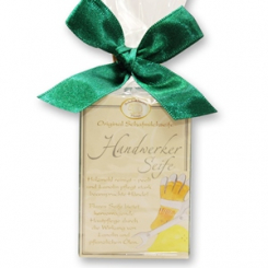 Schafmilchseife eckig 100g klassisch in Cello, Handwerkerseife 