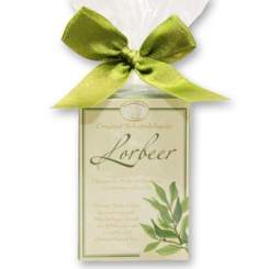 Schafmilchseife eckig 100g klassisch in Cello, Lorbeer 