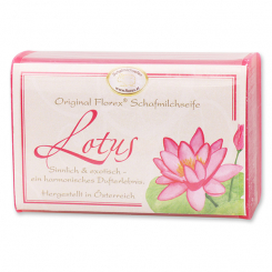 Sheep milk soap square 100g classic, Lotus 