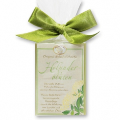 Schafmilchseife eckig 100g klassisch in Cello, Holunderblüten 