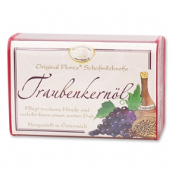 Schafmilchseife eckig 100g klassisch, Traubenkernöl 