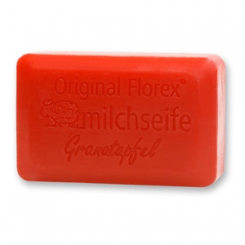 Schafmilchseife Luxus 100g, Granatapfel 