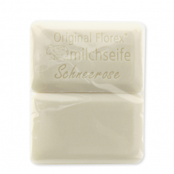 Sheep milk soap "Luxury" 100g, Christmas rose 