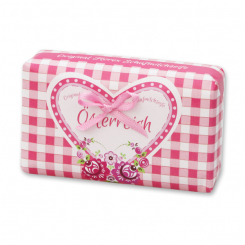 Sheep milk soap Luxury 100g "Greetings from Austria", Peony 