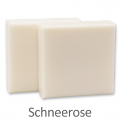 Sheep milk guest soap 35g, Christmas rose white 