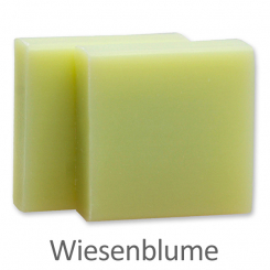 Schafmilchseife Gästeseife Quadrat 35g, Wiesenblume 