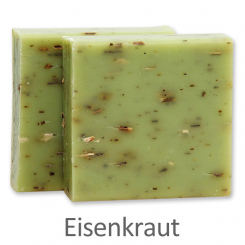 Schafmilchseife Gästeseife Quadrat 35g, Eisenkraut 