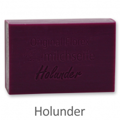 Sheep milk soap square 150g, Elderberry 