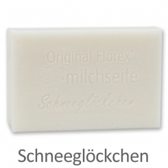 Sheep milk soap square 150g, Snow drop 
