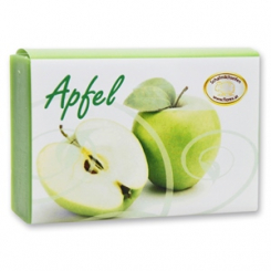 Schafmilchseife eckig 150g modern, Apfel 