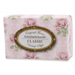 Sheep milk soap 150g "Vintage motif 19", Classic 