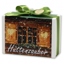 Sheep milk soap 150g in a box "Hüttenzauber", Verbena 