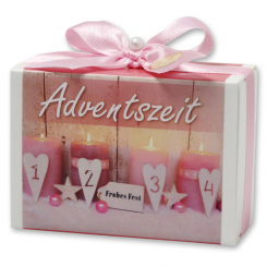 Sheep milk soap 150g in a box "Adventszeit", Classic 