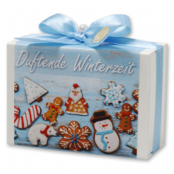 Sheep milk soap 150g in a box "Duftende Winterzeit", Classic 
