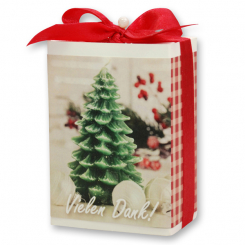 Schafmilchseife eckig 150g in Schachtel "Vielen Dank", Cranberry 